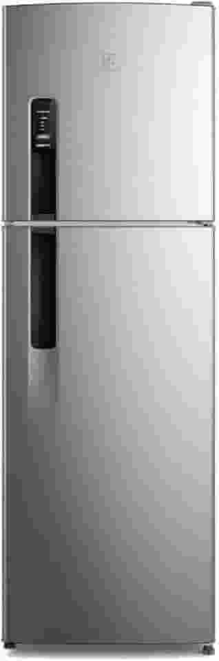 Electrolux Geladeira Electrolux Frost Free 400L AutoSense Duplex Inox Look (TF44S) 127V
