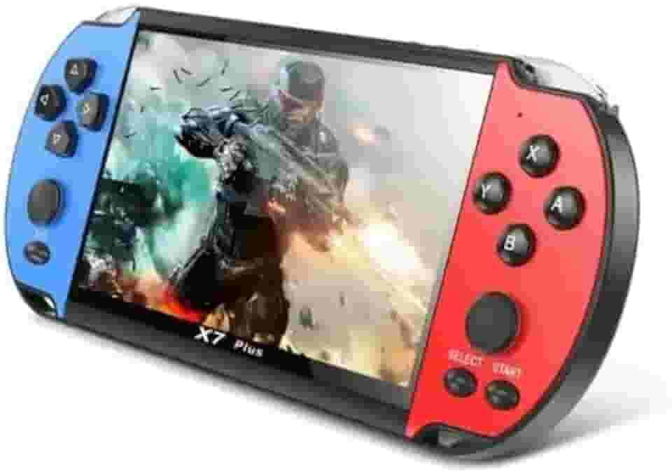 Mini Game X7 Plus Retro com 10.000 Jogos, Tela 7" HD, Portátil e Leve, Modelo KA-5883