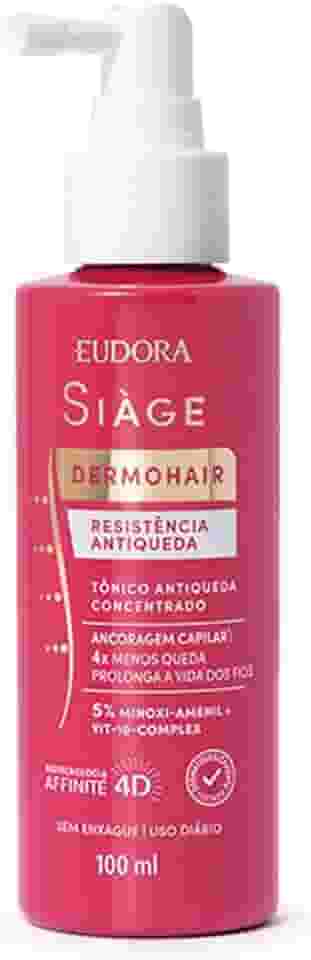 Eudora Tônico Concentrado Siàge Dermo Hair Resistência Antiqueda 100ml