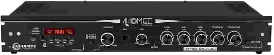 Amplificador Receiver Rádio Frequência Taramps THS 6000 Classe D Multi-Channel 400 W RMS Amplificador Residencial Comercial
