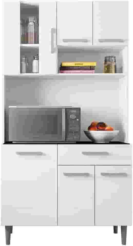 Kit Cozinha 6 portas 1 gaveta Carol