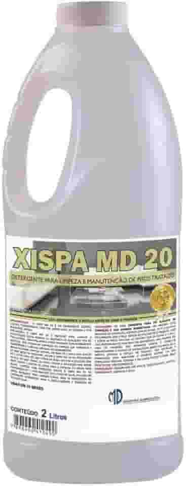 XISPA MD 20 - DETERGENTE NEUTRO PARA LIMPEZA DE PISOS LAMINADOS E MADEIRA - MD - 2 LITROS
