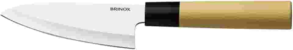 Faca Para Peixe 4 1/2" Samurai Brinox Aço Inox