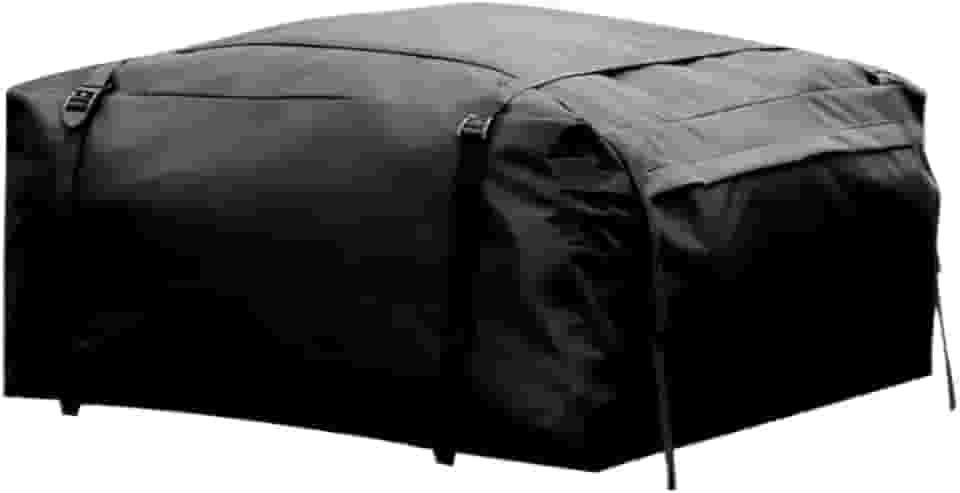 Bagageiro Dobrável 360L para Carro + Fitas de Fixação – Impermeável e Compacto