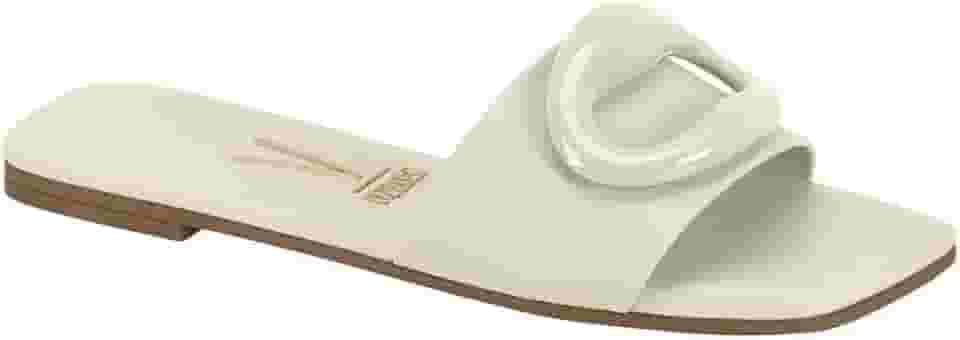 Rasteira Feminina com Tira Única e Fivela – Confortável, Macia e para o Dia a Dia