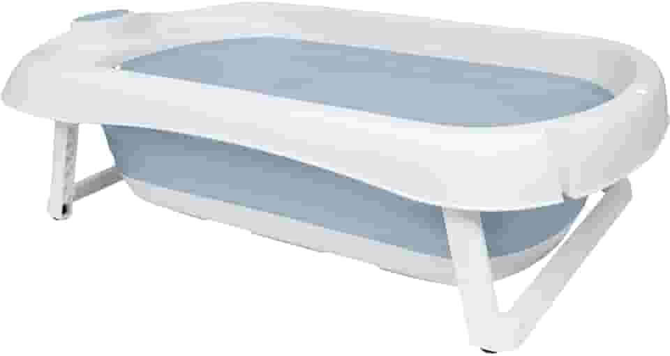 Buba Banheira Dobrável Silicone E Plástico Portátil (Azul)