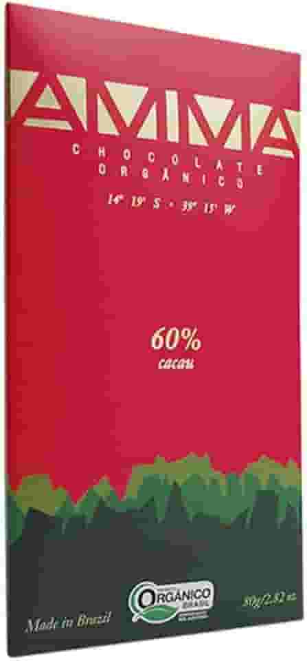 Chocolate Orgânico 60% Cacau - Amma 80g