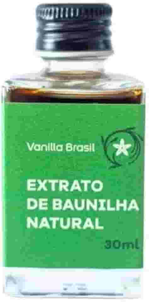 Extrato De Baunilha Natural Vanilla Brasil 30 Ml Zero Açúcar