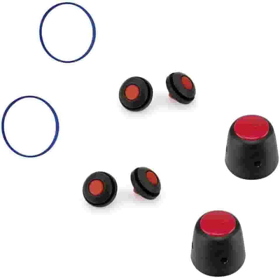 2 Kits Borracha Panela Pressão 2,5L e 4,5L pino e válvula