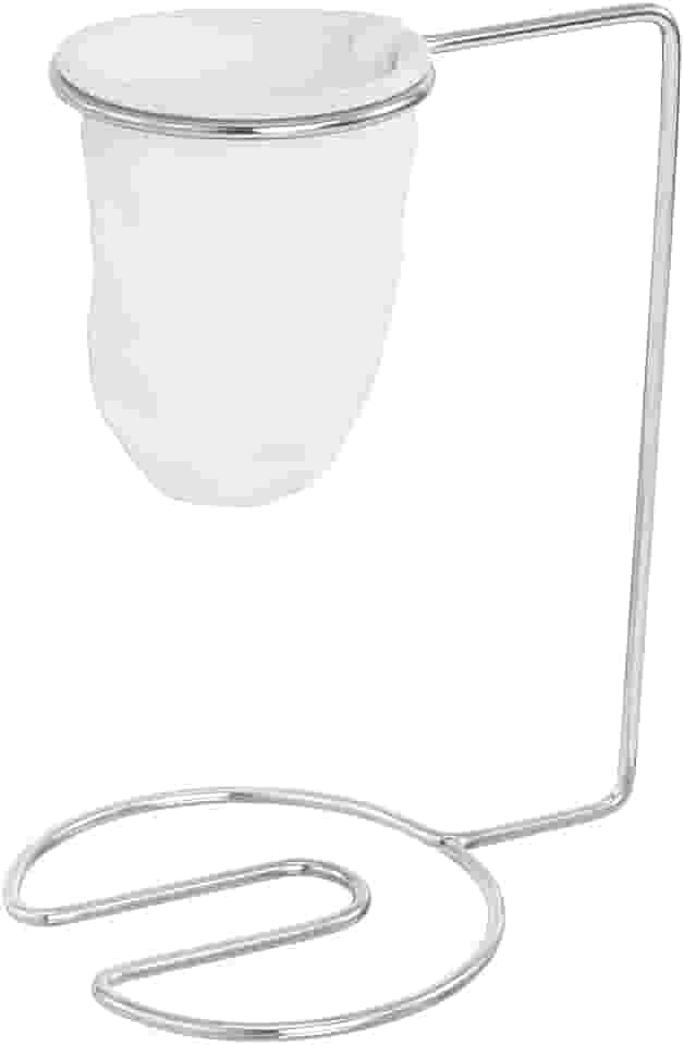 Coador de Café Individual Passador de Pano Suporte Cromado