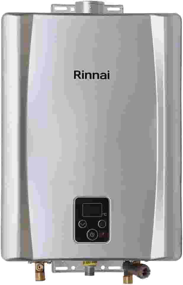 Rinnai E21-21 litros GLP Prata - Aquecedor de Água a Gás Digital REU-E211 FEH