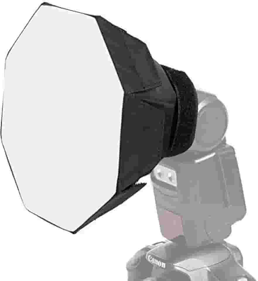 Difusor octogonal de 20cm softbox mini octabox