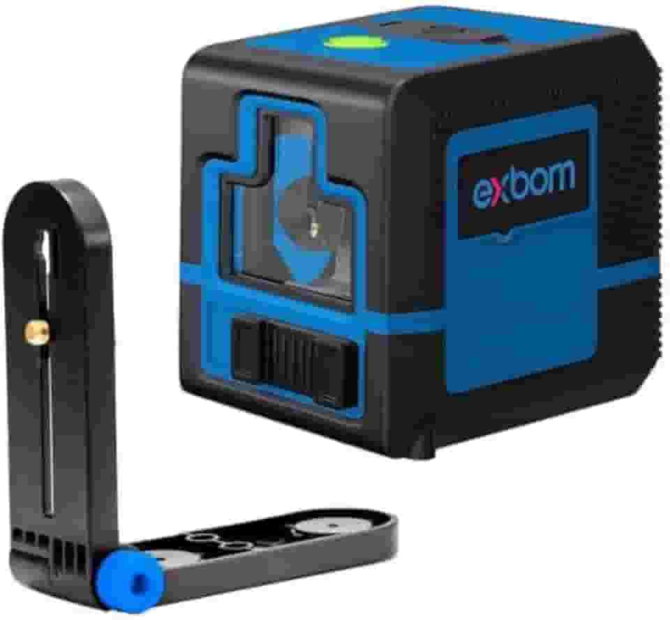 Nível Laser Verde em Cruz 3D, Auto-nivelamento, Recarregável