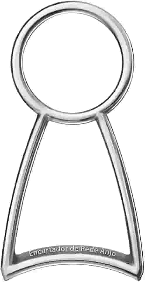 Encurtador Rede De Descanso Anjo Aço Cromado - Silvana 2Pçs