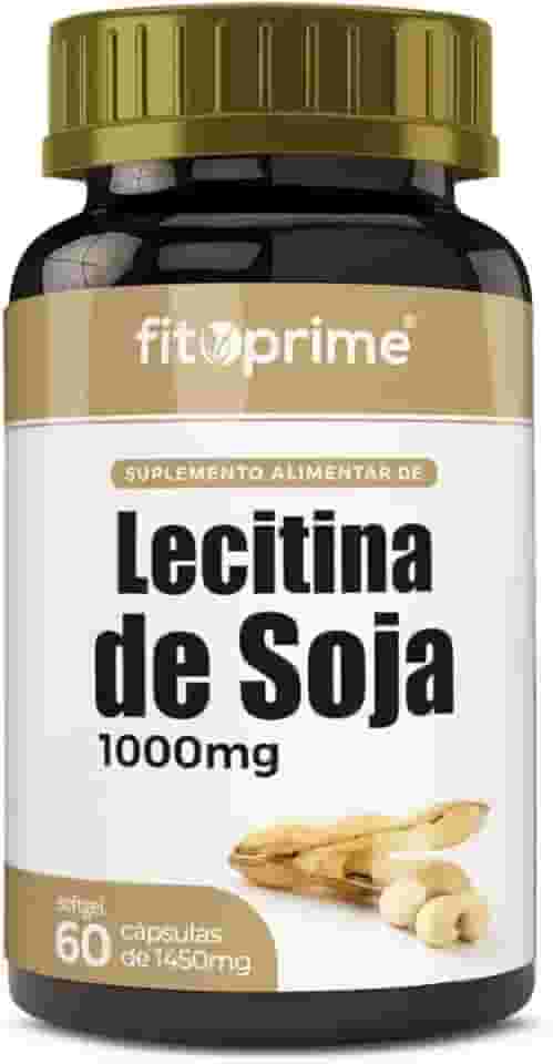 Lecitina De Soja 1000mg 60 Cápsulas Fitoprime