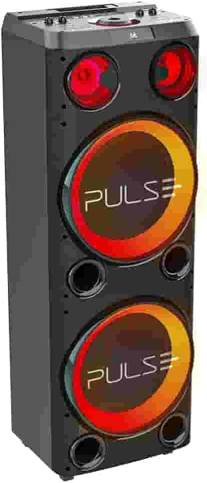 Caixa De Som Torre Double 12" 2300W Bluetooth Pulse - PS736