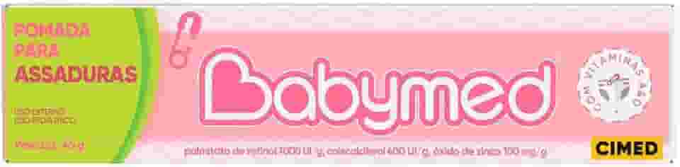Babymed Menina Pomada Para Prevenção De Assaduras 45g