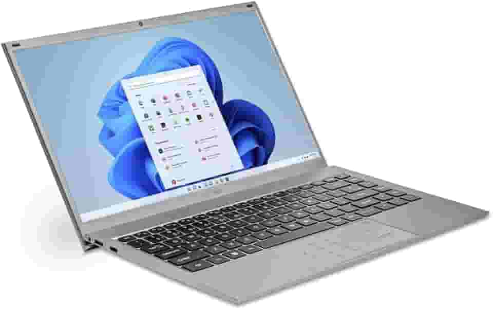 Notebook Ultra, com Windows 11 Home, Processador Intel Core i3, 4GB 120GB SSD, Tela 14,1 Pol. HD + Tecla Netflix Prata - UB440