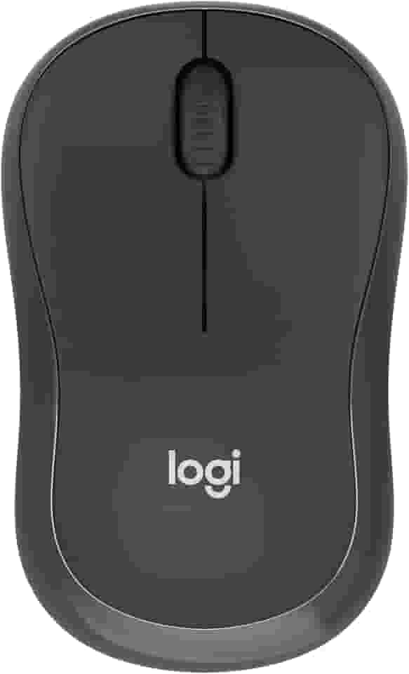 Mouse Sem Fio Logitech M240 com Conexão Bluetooth, Clique Silencioso, Design Ambidestro Compacto, Bateria de 18 Meses, Compatível com Windows, macOS, ChromeOS - Grafite