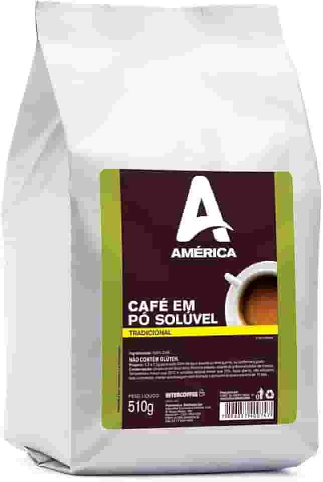 América Café Em Pó Solúvel 510 G