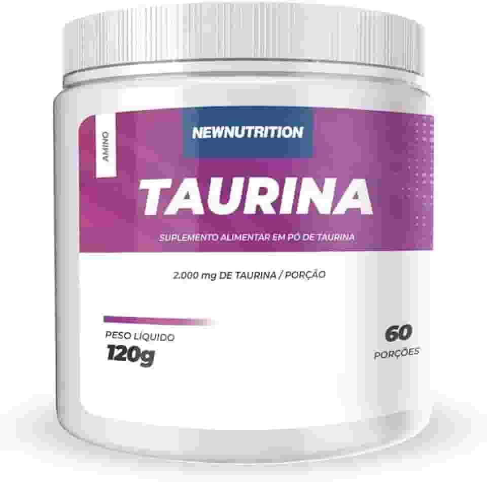 Newnutrition Taurina - 120G Sem Sabor - Newnutrition