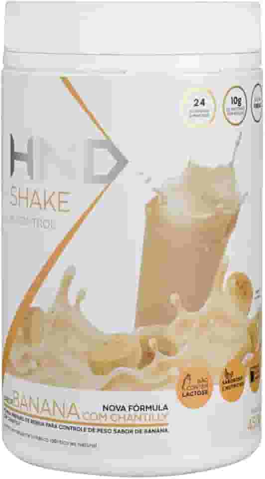 Shake H-Control Sabor Banana Com Chantilly HND 450g