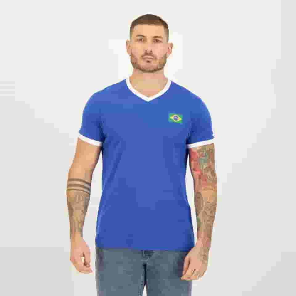 Camisa Brasil Xavante Azul