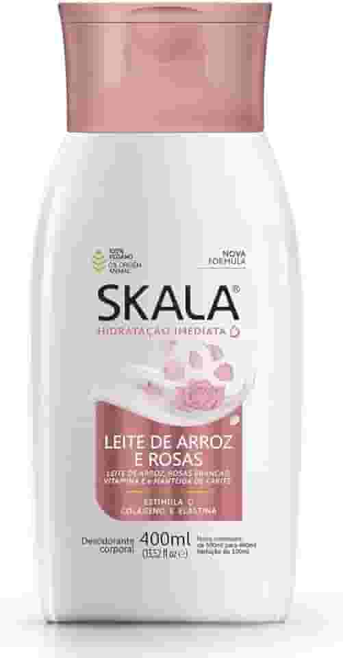 Creme Hidratante Skala 400Ml Corp.Lei.Arroz Rosas
