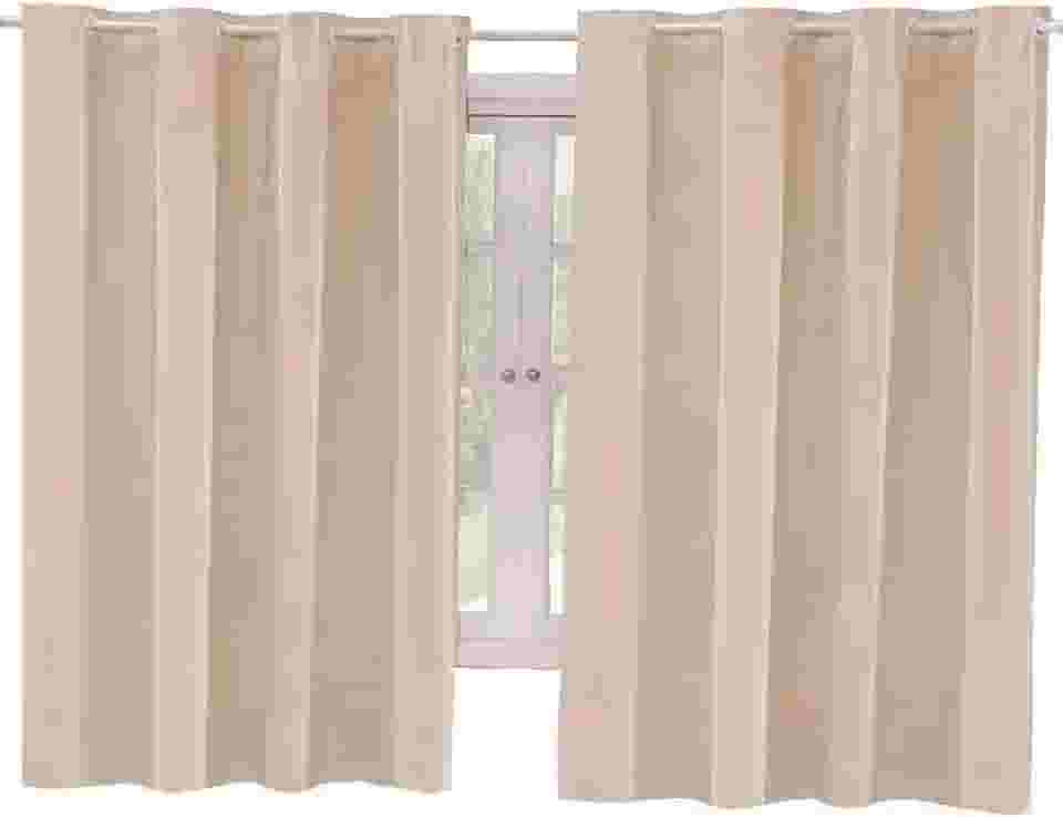 Cortina Blackout Corta Luz 220cm x 130cm - Palha