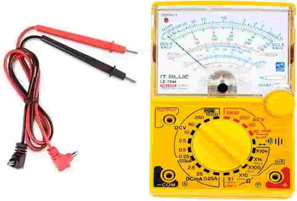 Multímetro Analógico Portátil com Bip