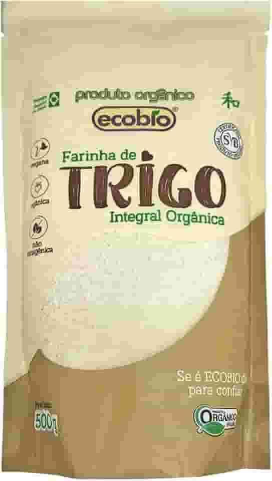FARINHA DE TRIGO INTEGRAL ORGANICA 500G