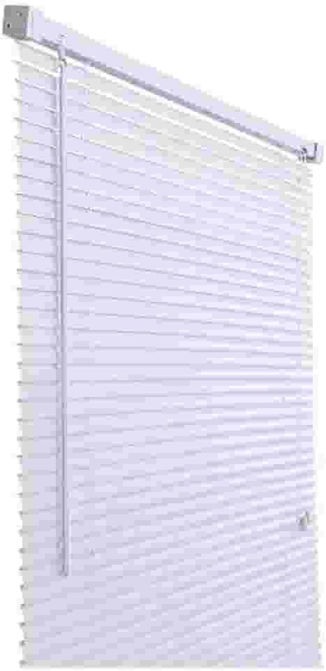 Atlas - Persiana Horizontal de PVC e Lâmina de 25mm, Tamanho 120 x 160 cm, Cor Branca