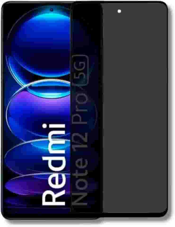 Película De Vidro Privacidade 3D Anti Spy Tela Toda Para Xiaomi (Redmi Note 12 Pro/Note 12 Pro Plus "6.67)