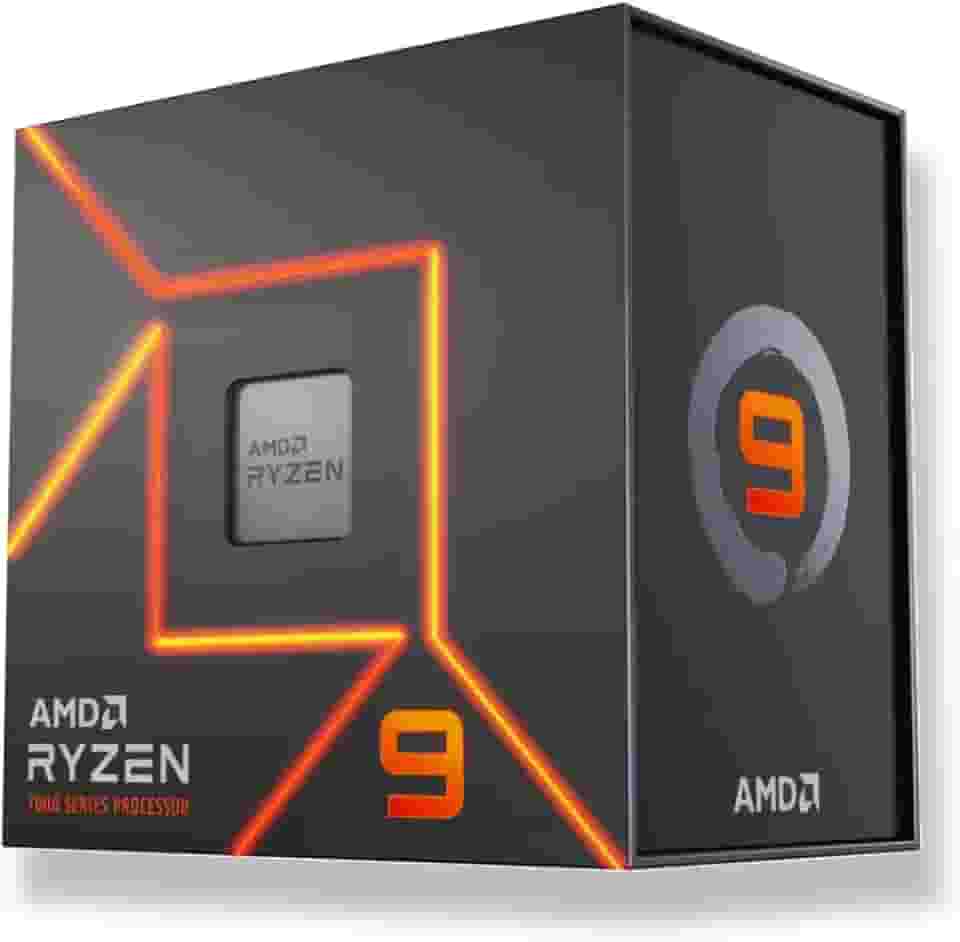 Processador AMD Ryzen 9 7950X Box (AM5/16 Cores/32 Threads/5.7GHz/80MB Cache/Radeon Graphics) Com Vídeo/Sem Cooler