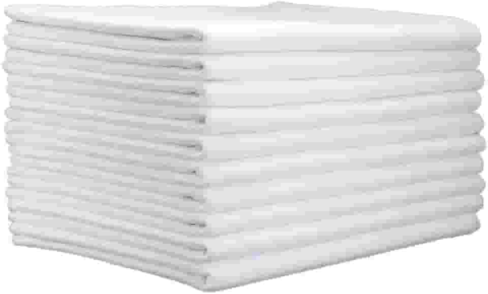 Pano De Prato Liso Branco Legitimo Pé De Galinha 20 Un