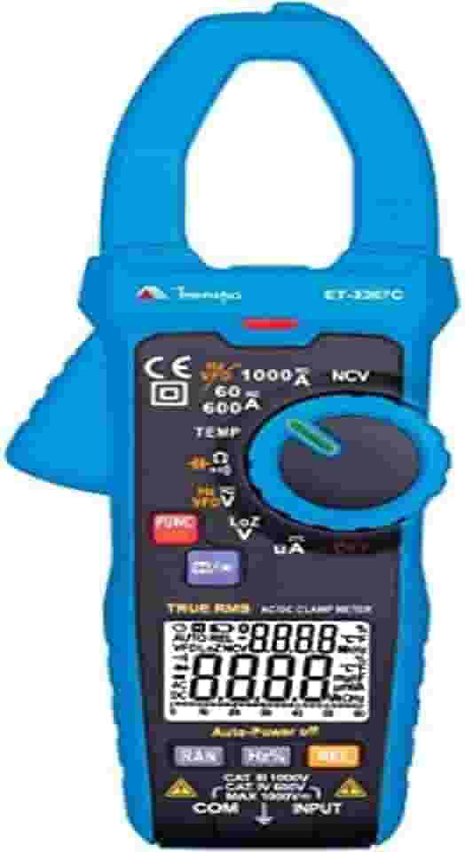 ALICATE AMPERÍMETRO 1000A AC/DC ET-3367C