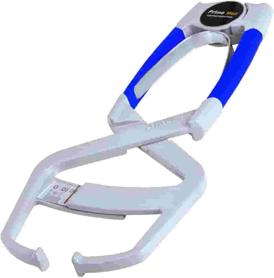 Adipômetro Prime Med Clean - Profissional 10 Anos De Garantia + Software Personal e Avaliação Física + Fita Métrica