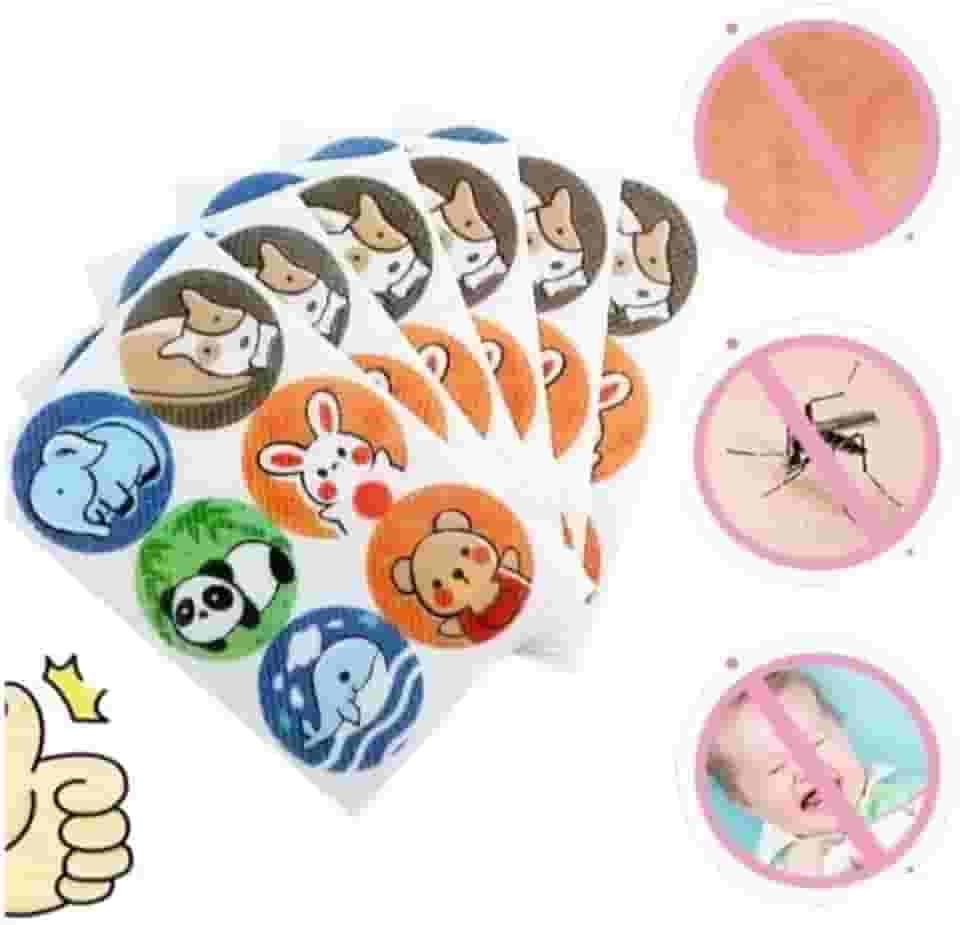 Kit c/ 36 pçs Repelente Adesivo Infantil contra DENGUE e Mosquito - Citronela