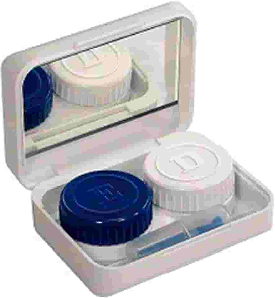 Estojo Lente De Contato Com Ventosa Extratora E Espelho Look Vision