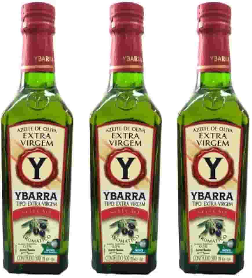 Kit 3X: Azeite Extra Virgem Espanhol Ybarra 250ml