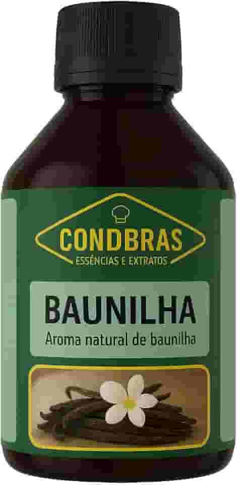 Extrato de baunilha natural 100ml condbras