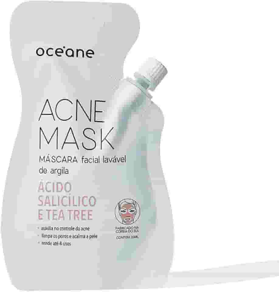 Océane - Acne Mask - Mascara Facial Antiacne./Unica