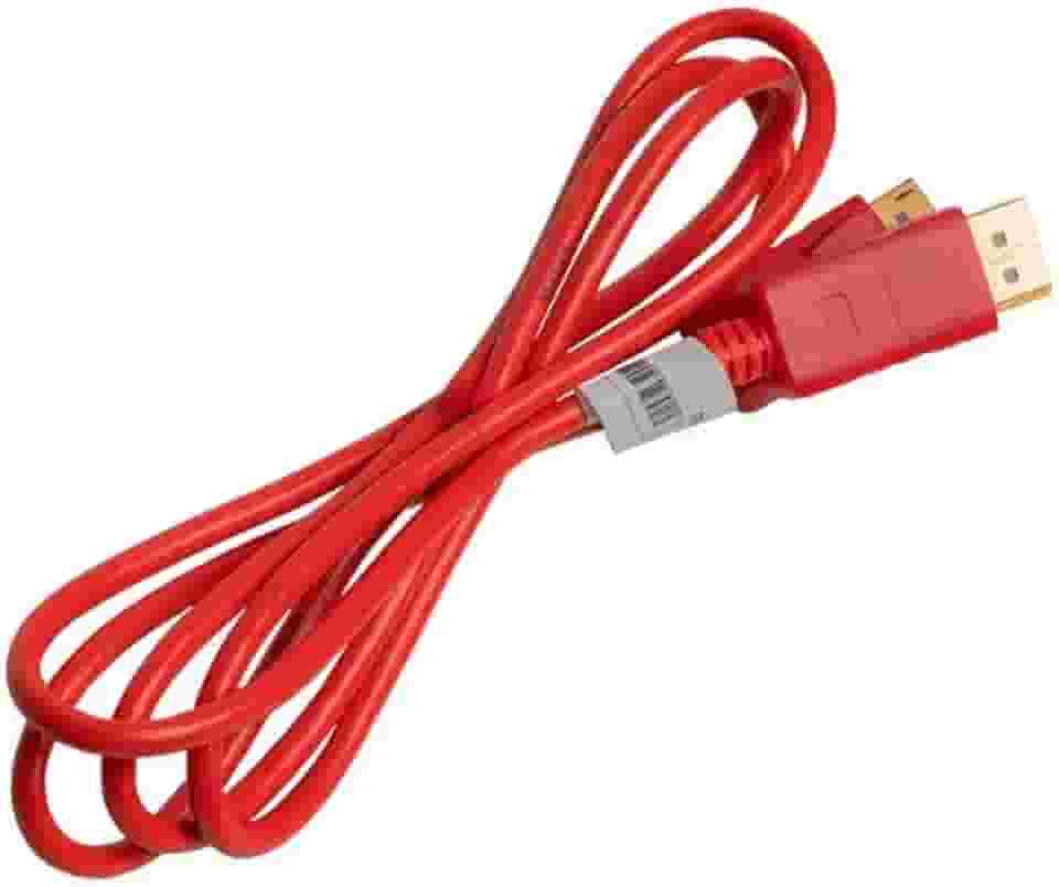 Cabo Displayport Pichau | 1.5m | Vermelho | PG-DPC-RD01