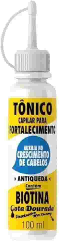 Tonico Gota Fortalecimento Antiqueda Combiotina 100Ml, Gota Dourada