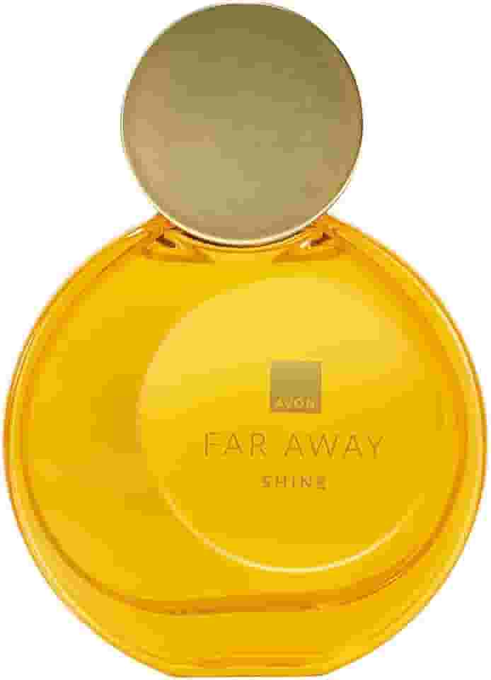 Far Away Shine Deo Parfum Avon 50ml Presente Lata Exclusiva