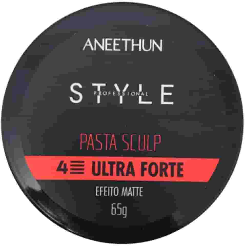 Aneethun Pasta Sculp Style Profissional Ultra Forte 65g Efeito Matte