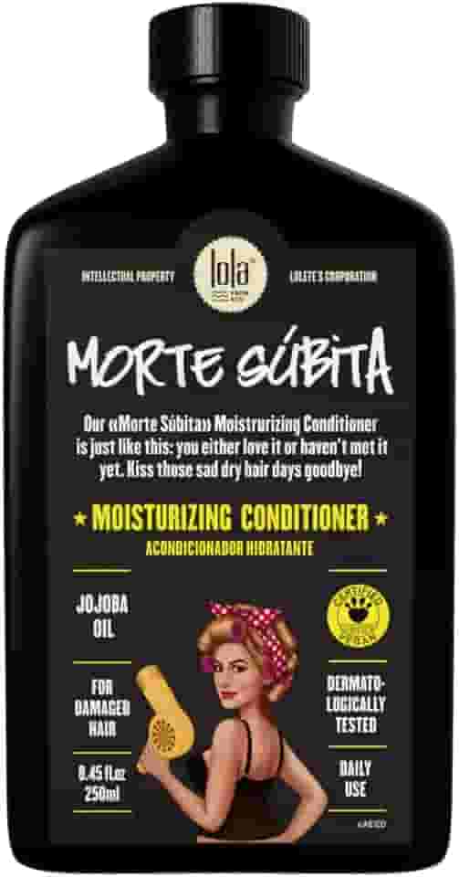 Lola From Rio - Morte Subita - Condicionador hidratante para todos os tipos de cabelos secos e danificados, vegano, sem crueldade, sem parabenos, sem sulfatos, 250 g
