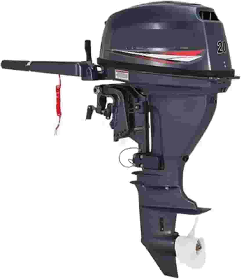 Motor de pesca de dois tempos, quatro tempos, máquina de popa de eixo curto, barco de borracha Frp barco de pesca hélice rápida Frequey motor de tração manual, 2 tempos 2,6