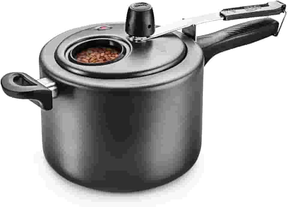 MTA - Panela de Pressão com Visor de Vidro e Fechamento Interno em Alumínio com Antiaderente, Capacidade de 4,5L, nº 20, Cor Grafite, Linha Visor.