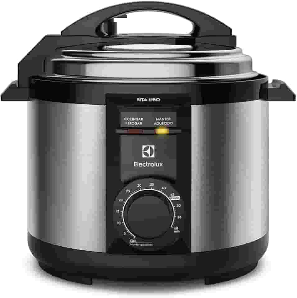 Panela de pressão elétrica, PCE20, 5L, Inox, 220V, Electrolux
